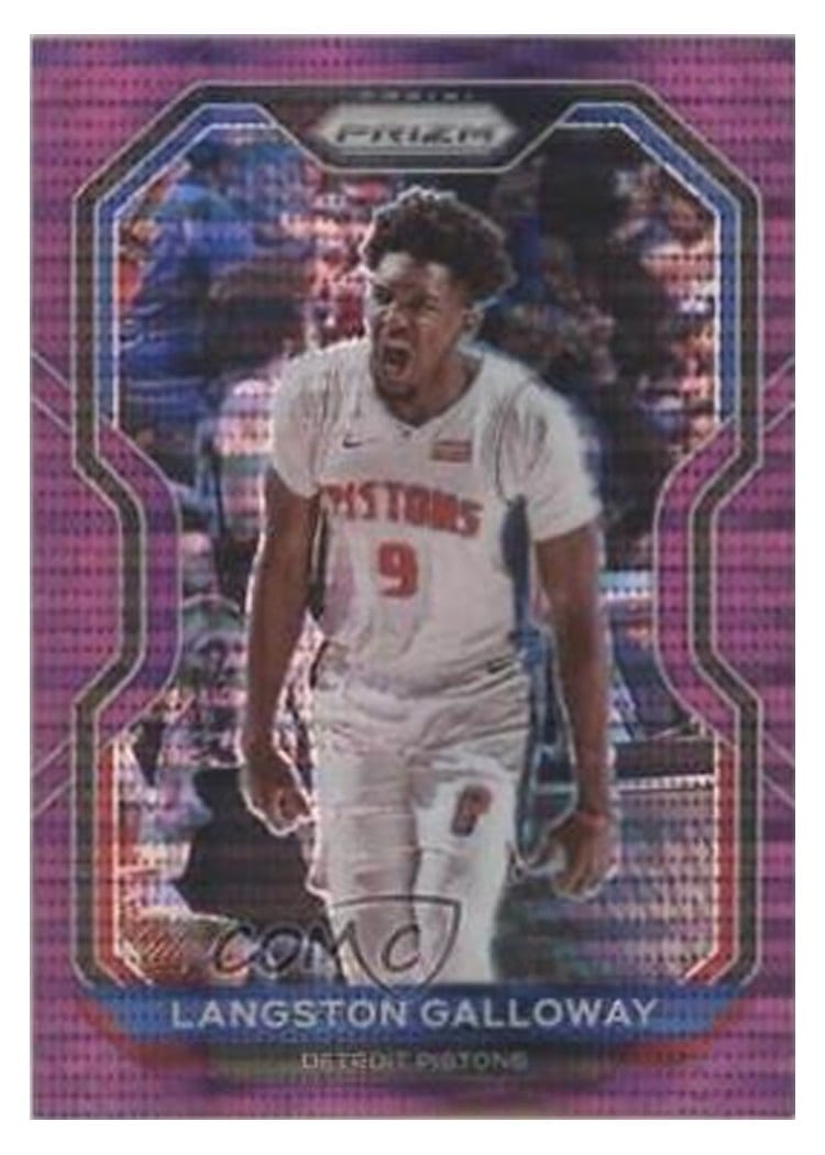 2020-21 Panini Prizm Base Set Langston Galloway #227 card