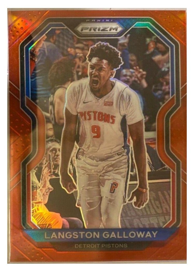 2020-21 Panini Prizm Base Set Langston Galloway #227 card