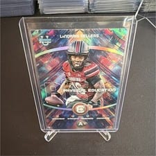 2025 Bowman University Chrome Physical Education Refractor LaNorris Sellers #PE-12 card