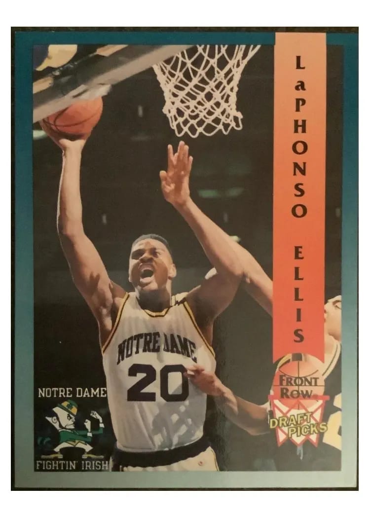 1992 Front Row Draft Picks LaPhonso Ellis #97 card