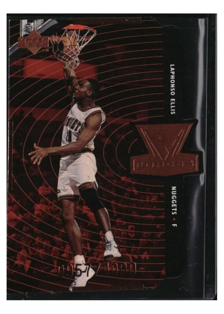 1998 Upper Deck Forces LaPhonso Ellis Quantum Bronze #F7 card