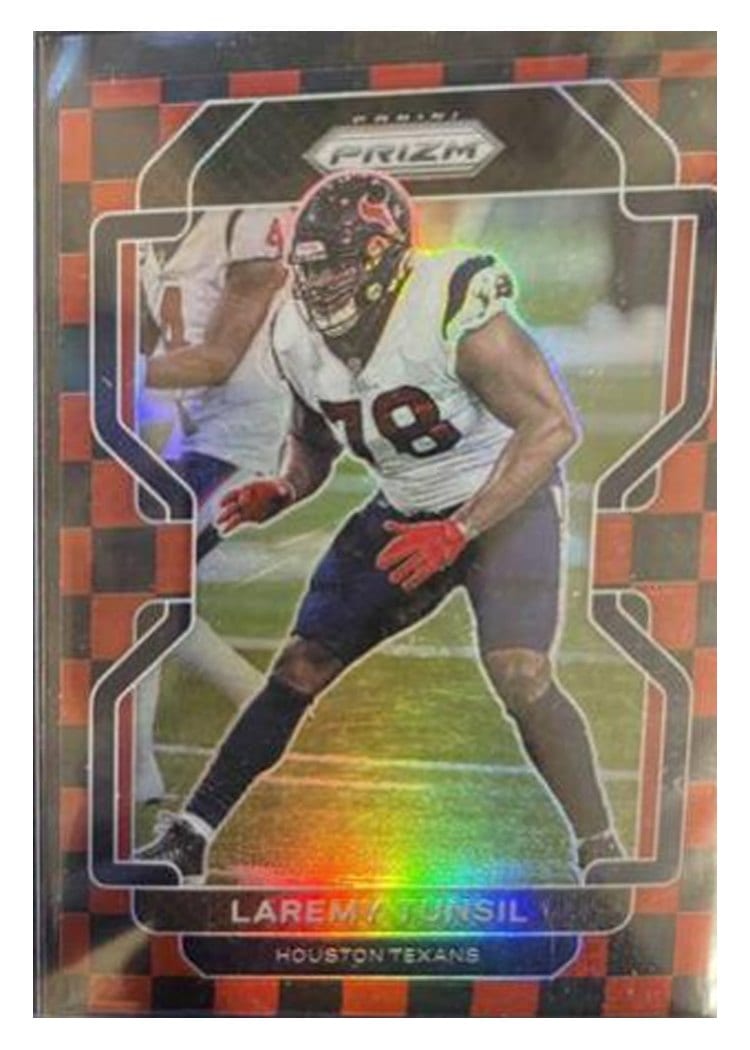2021 Panini Prizm Base Set Laremy Tunsil #34 card