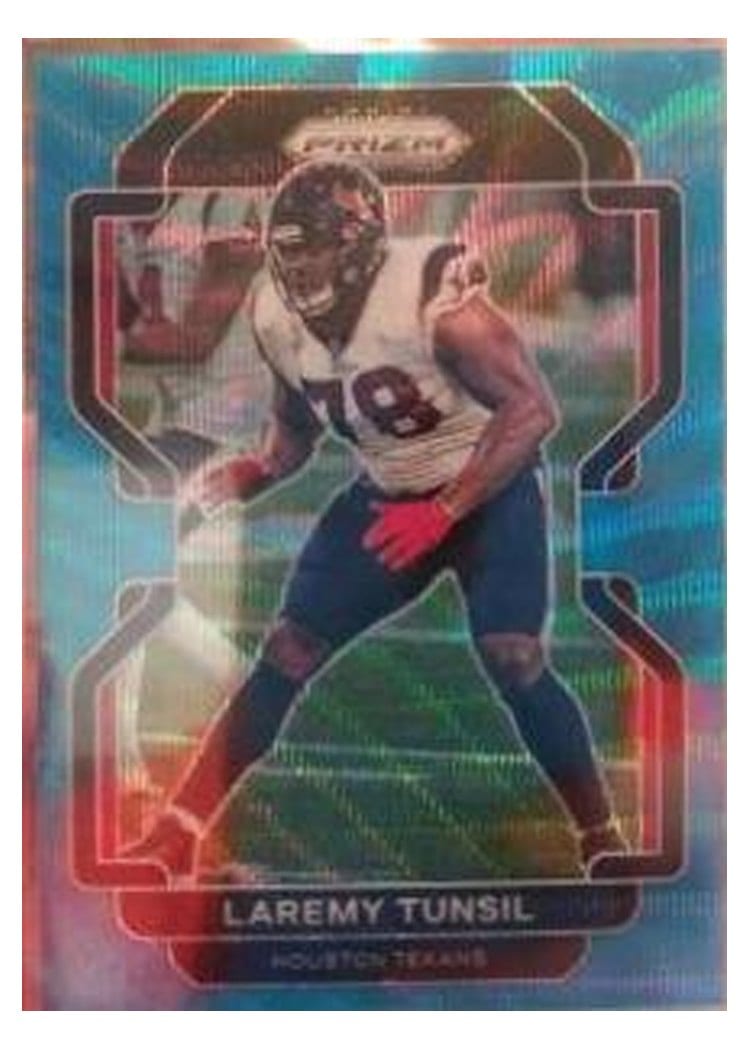 2021 Panini Prizm Base Set Laremy Tunsil #34 card