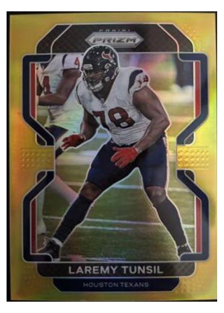 2021 Panini Prizm Base Set Laremy Tunsil #34 card