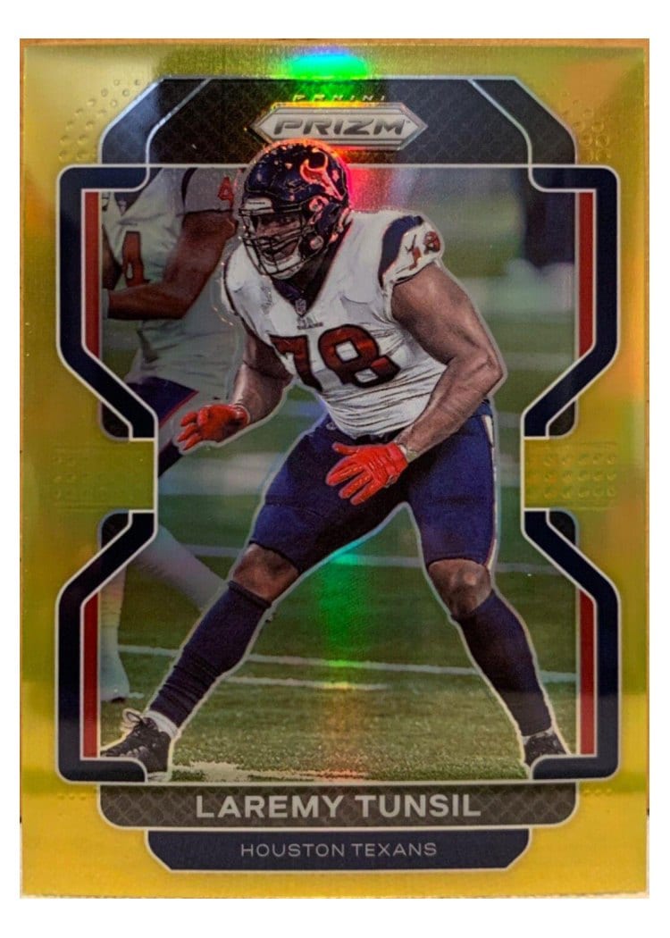 2021 Panini Prizm Base Set Laremy Tunsil #34 card