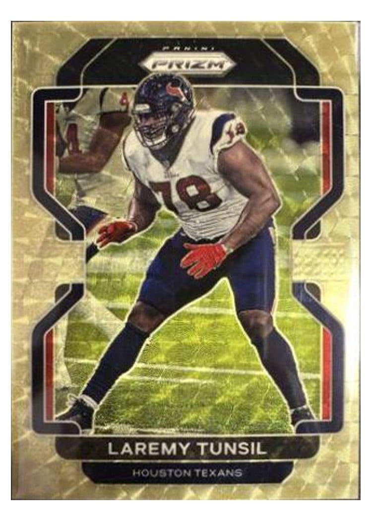 2021 Panini Prizm Base Set Laremy Tunsil #34 card