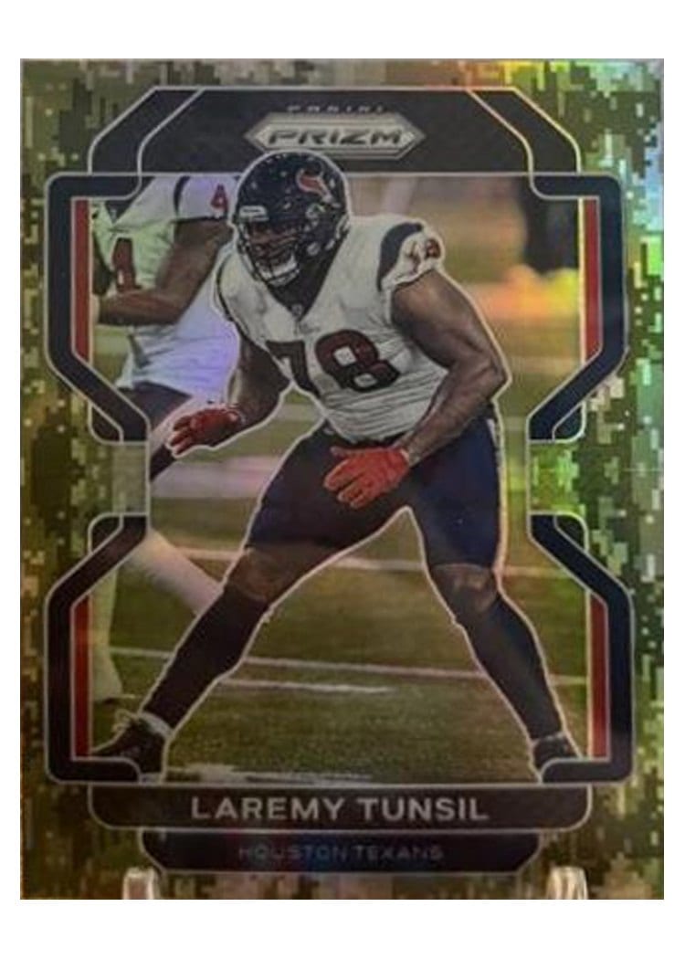 2021 Panini Prizm Base Set Laremy Tunsil #34 card