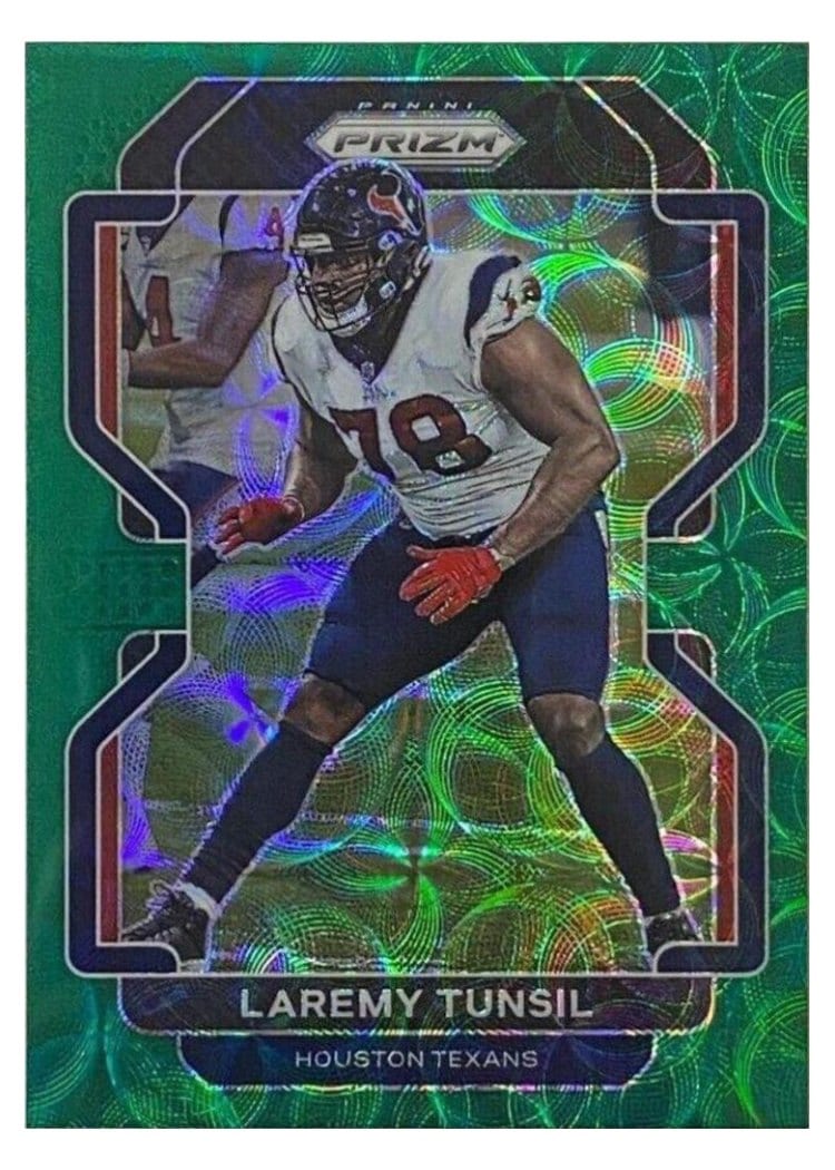 2021 Panini Prizm Base Set Laremy Tunsil #34 card