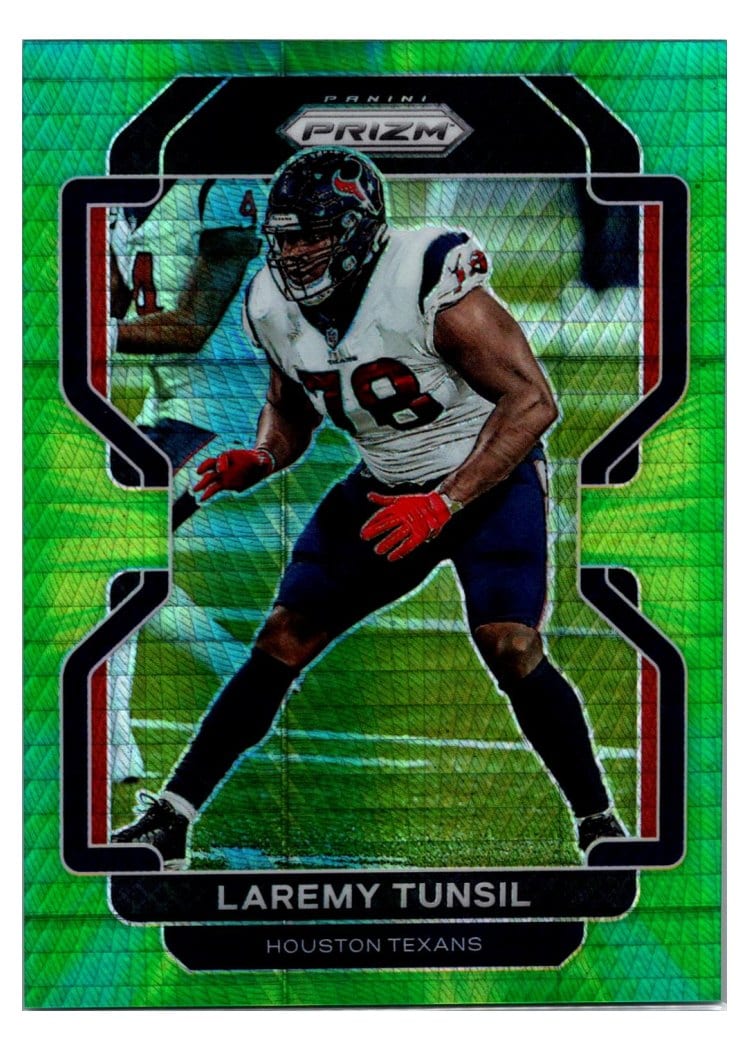 2021 Panini Prizm Base Set Laremy Tunsil #34 card