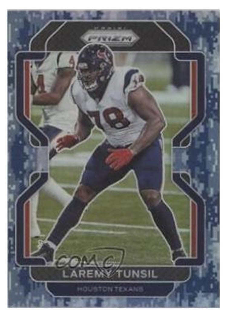 2021 Panini Prizm Base Set Laremy Tunsil #34 card