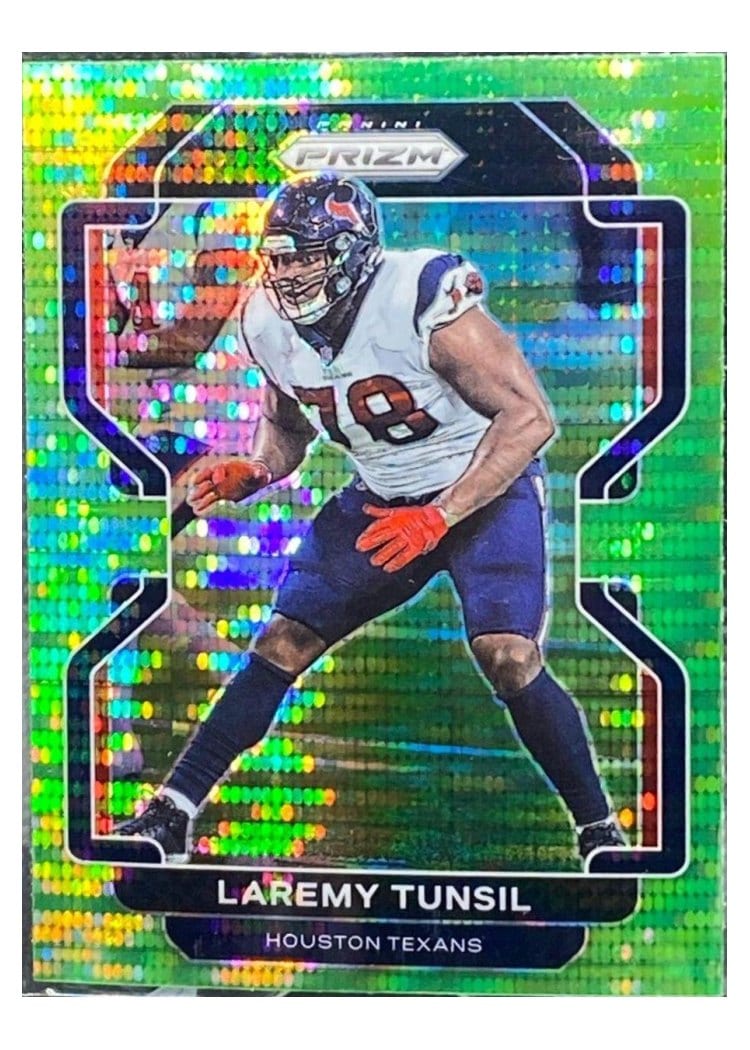 2021 Panini Prizm Base Set Laremy Tunsil #34 card