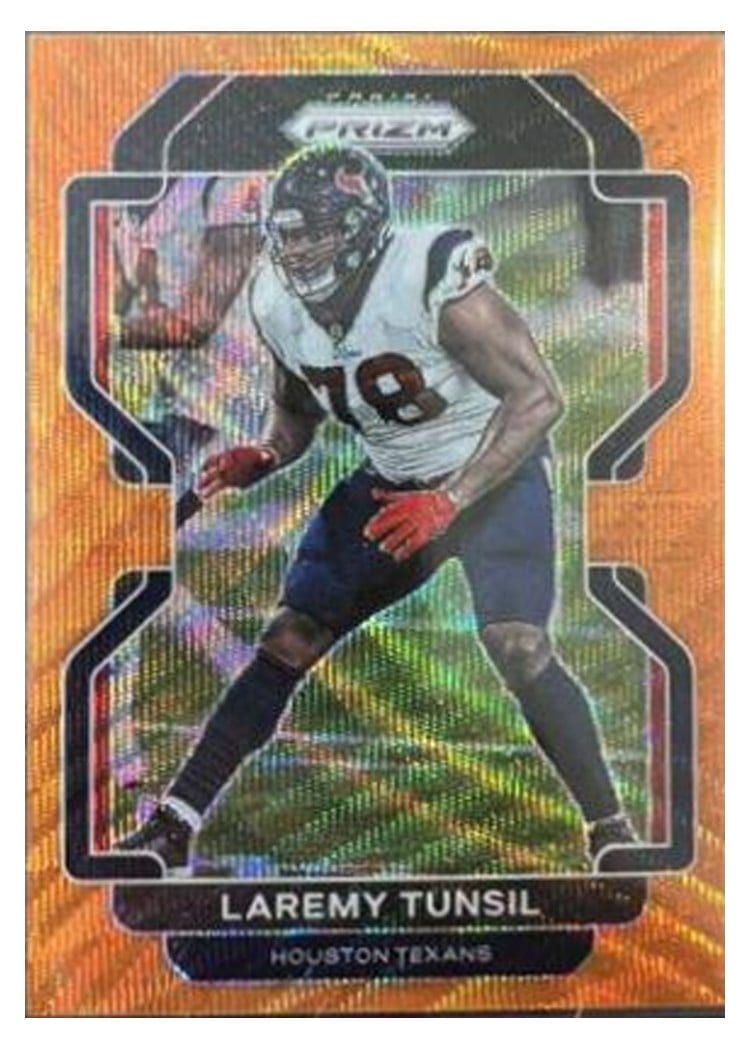 2021 Panini Prizm Base Set Laremy Tunsil #34 card