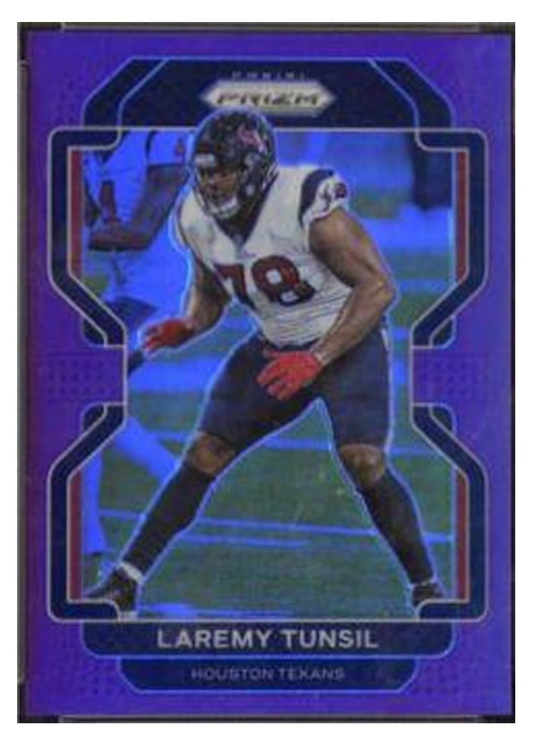 2021 Panini Prizm Base Set Laremy Tunsil #34 card
