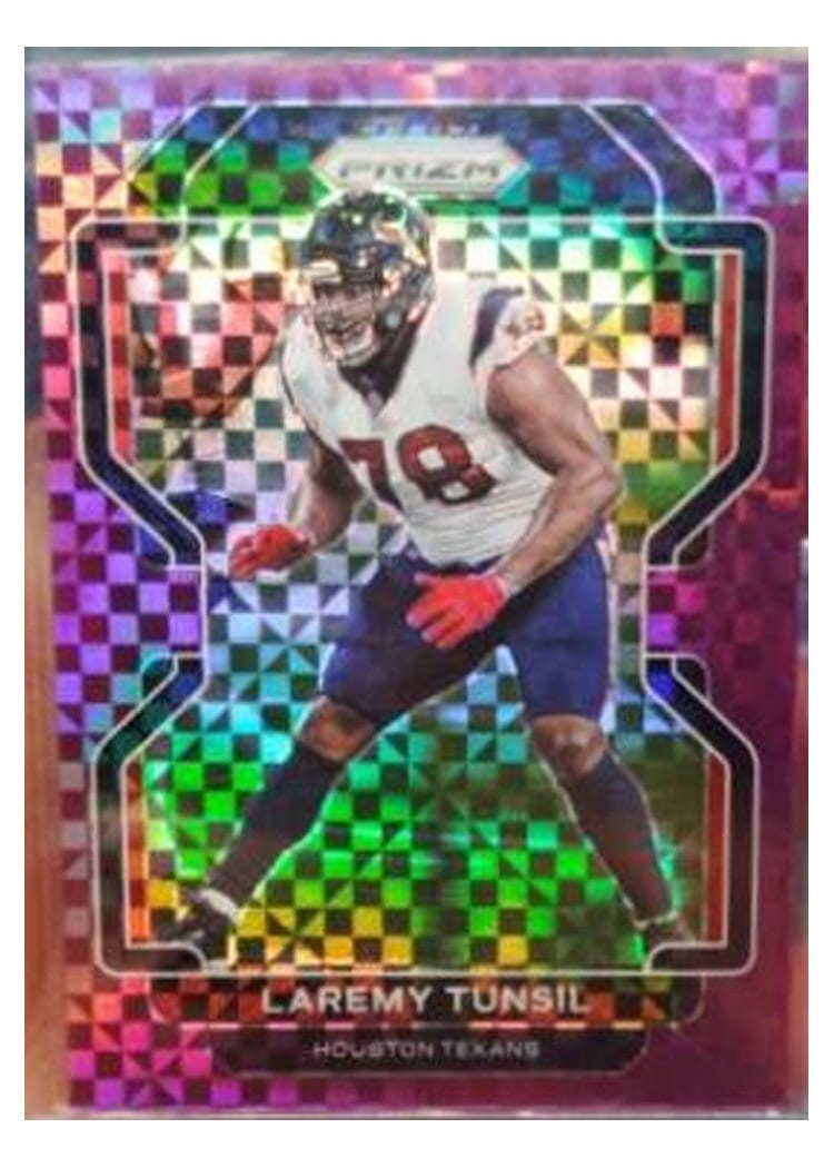 2021 Panini Prizm Base Set Laremy Tunsil #34 card