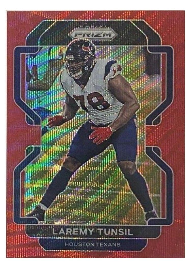 2021 Panini Prizm Base Set Laremy Tunsil #34 card