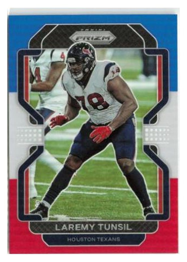 2021 Panini Prizm Base Set Laremy Tunsil #34 card
