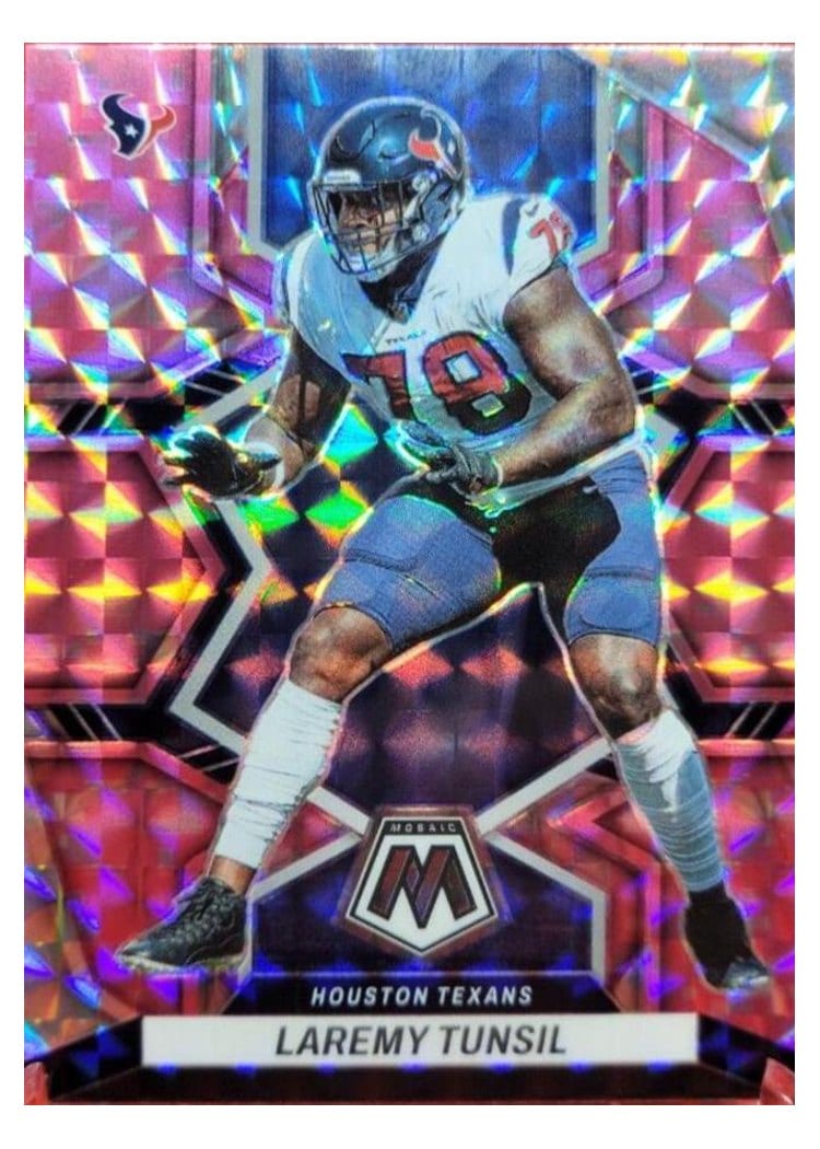 2022 Panini Mosaic Base Set Laremy Tunsil #79 card