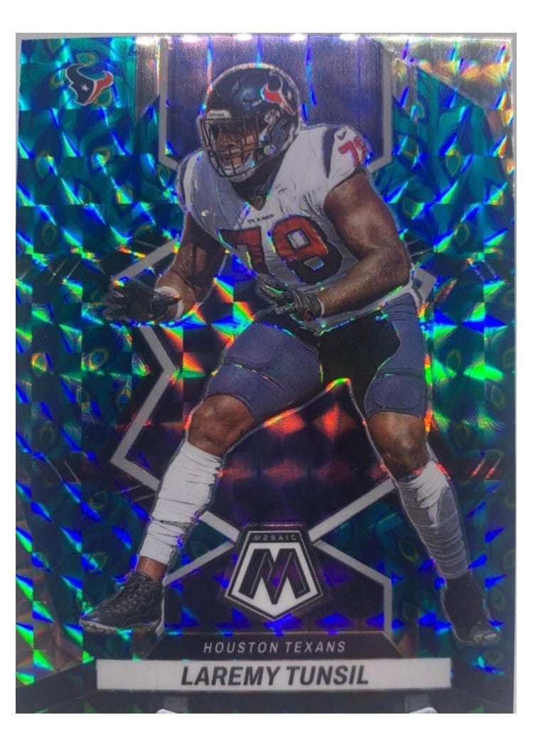 2022 Panini Mosaic Base Set Laremy Tunsil #79 card