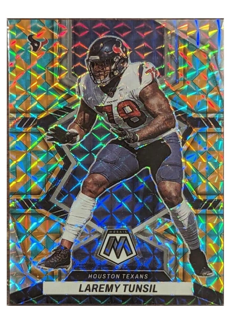 2022 Panini Mosaic Base Set Laremy Tunsil #79 card