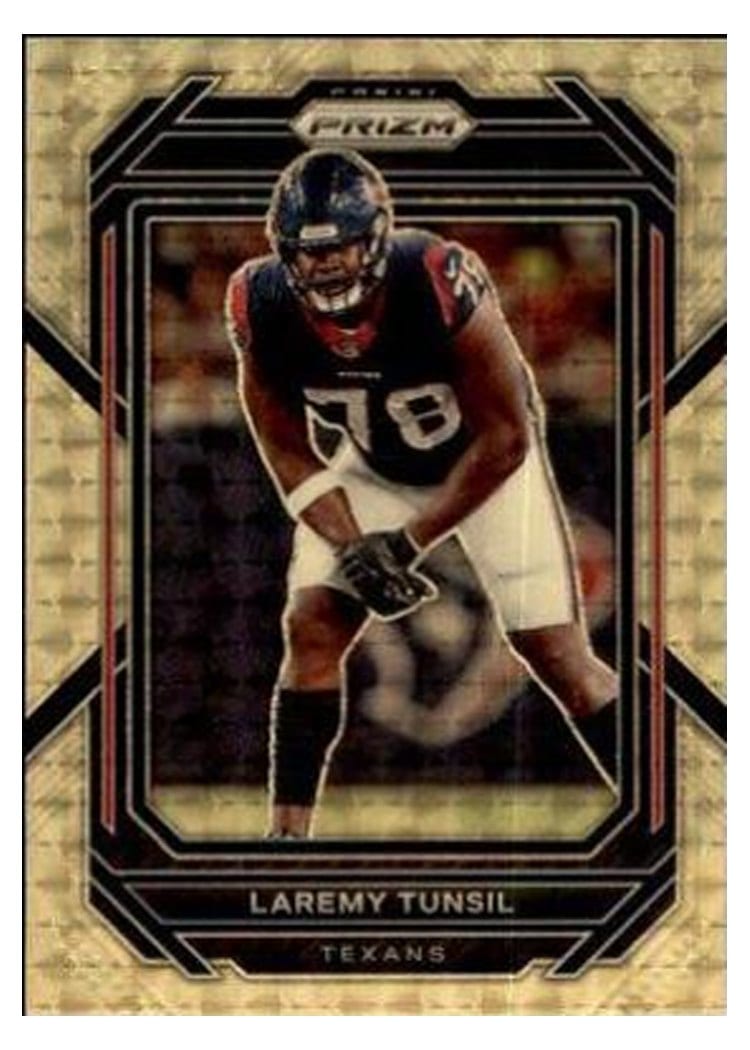 2022 Panini Prizm Base Set Laremy Tunsil #114 card