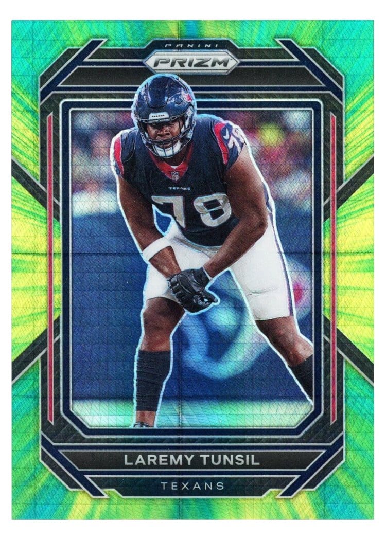 2022 Panini Prizm Base Set Laremy Tunsil #114 card