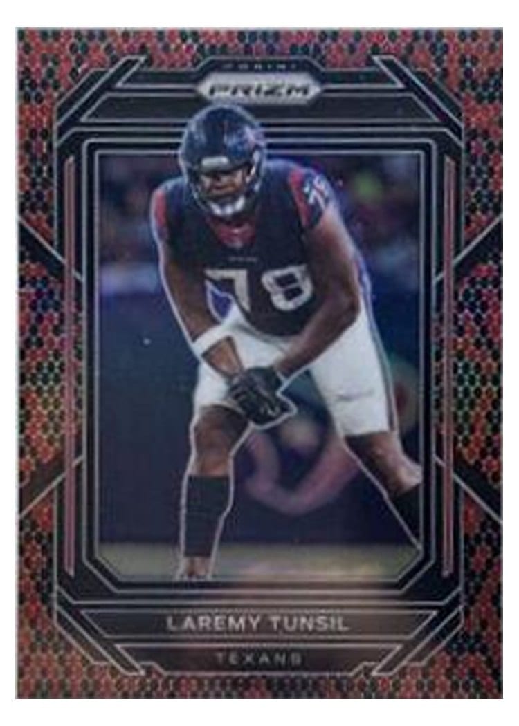 2022 Panini Prizm Base Set Laremy Tunsil #114 card