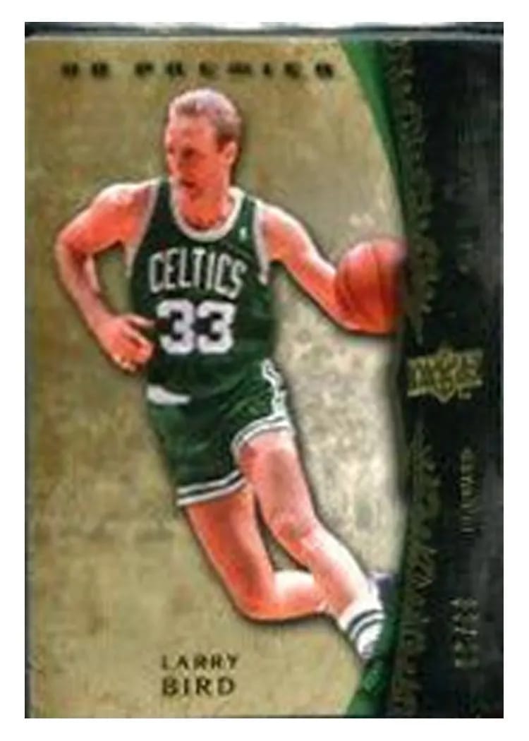 2008 Upper Deck Premier Larry Bird #4 card