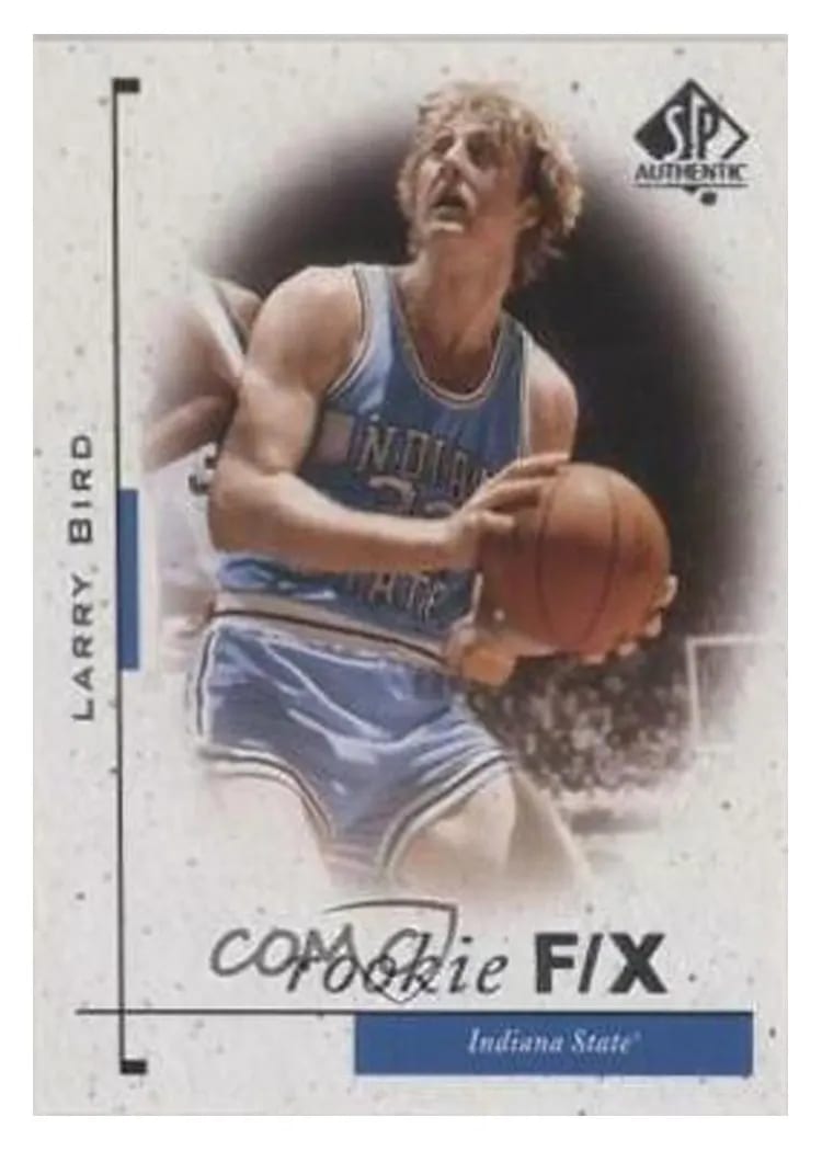 2011 SP Authentic Larry Bird #78 card