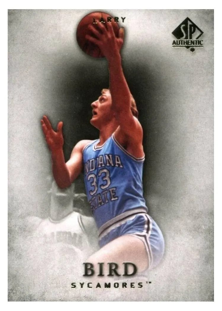 2012 SP Authentic Larry Bird #3 card