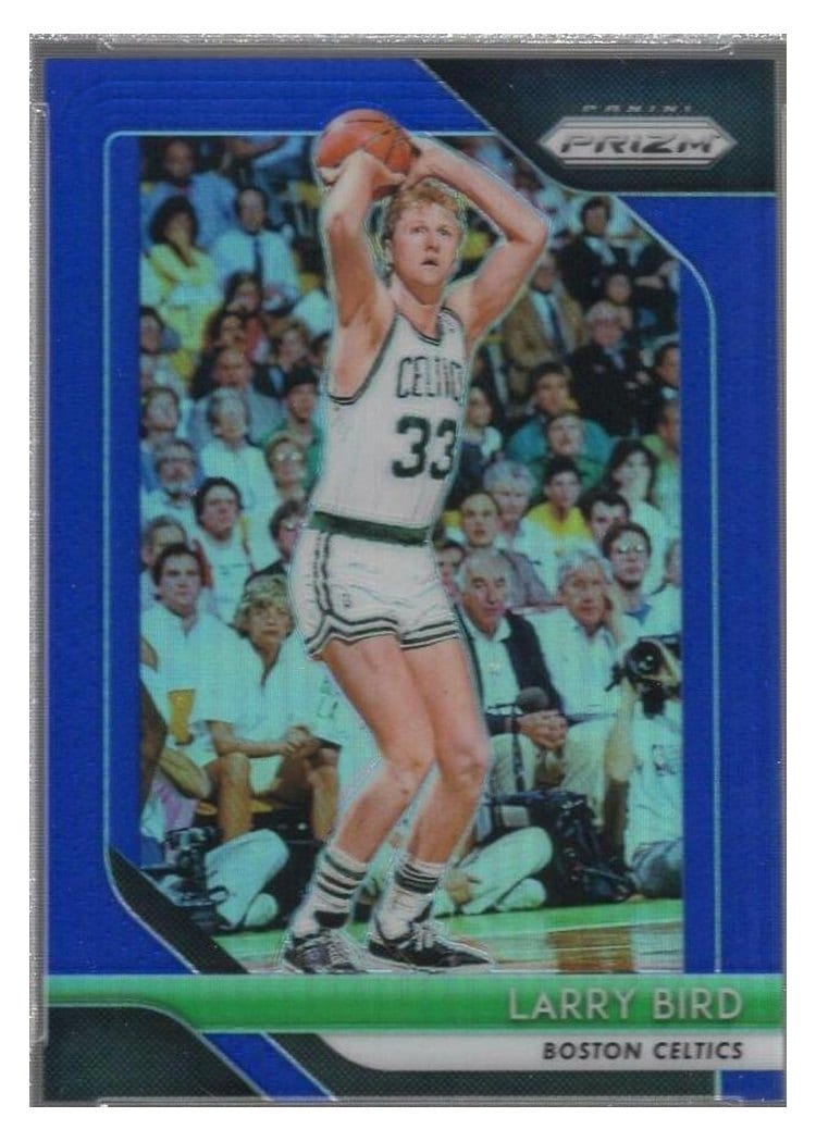 2018-19 Panini Prizm Base Set Larry Bird #85 card