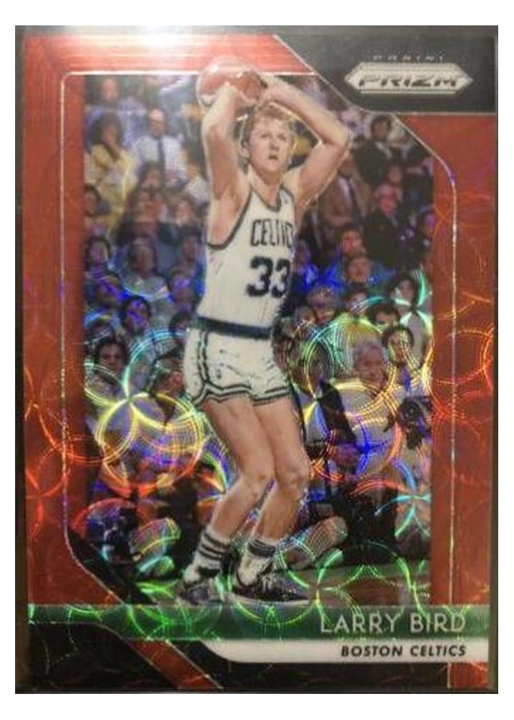 2018-19 Panini Prizm Base Set Larry Bird #85 card
