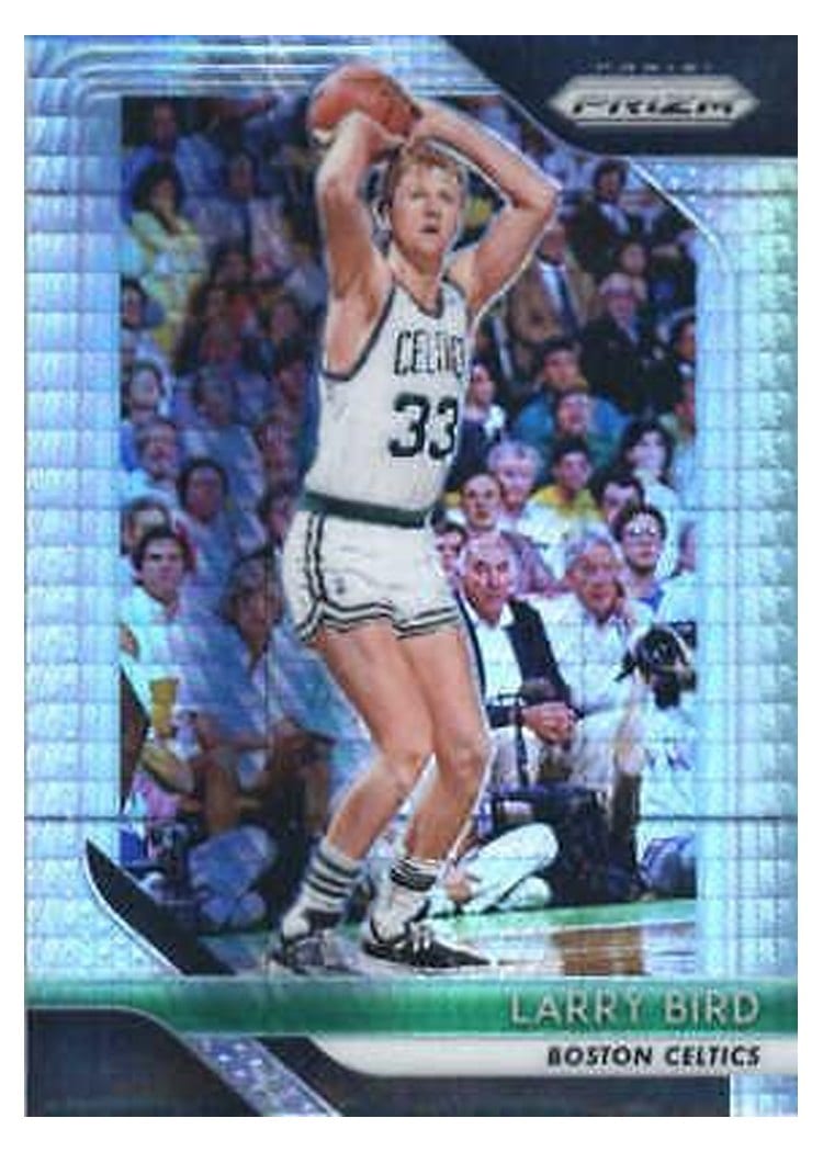 2018-19 Panini Prizm Base Set Larry Bird #85 card