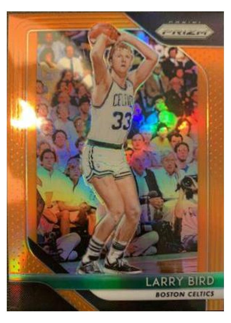 2018-19 Panini Prizm Base Set Larry Bird #85 card