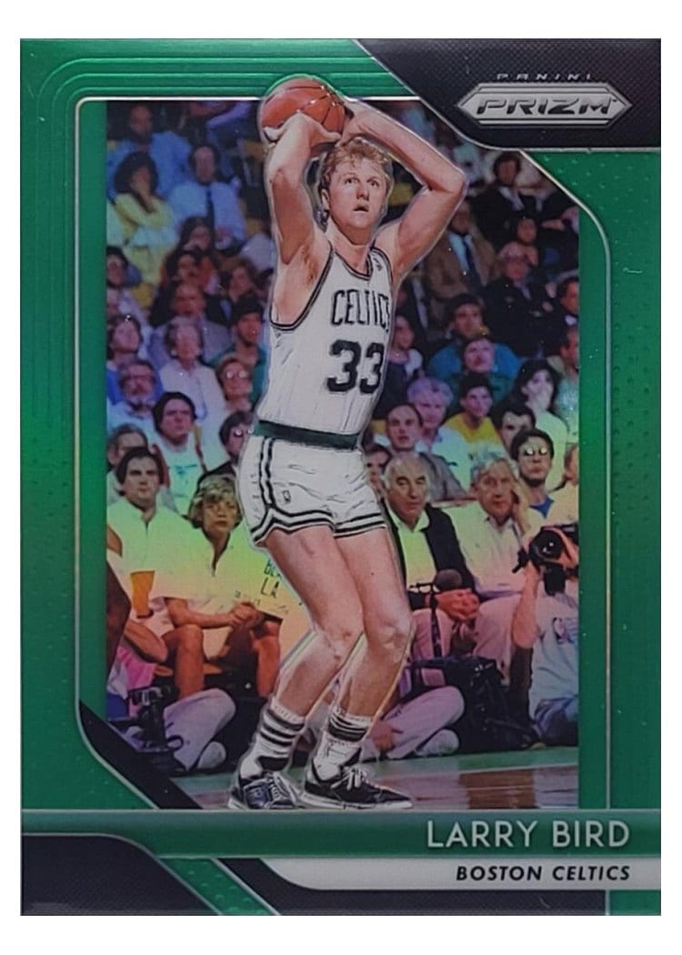 2018-19 Panini Prizm Base Set Larry Bird #85 card