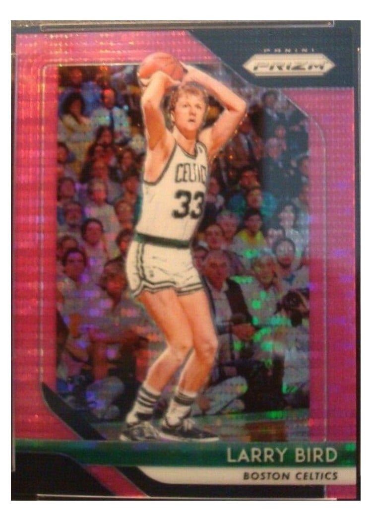 2018-19 Panini Prizm Base Set Larry Bird #85 card
