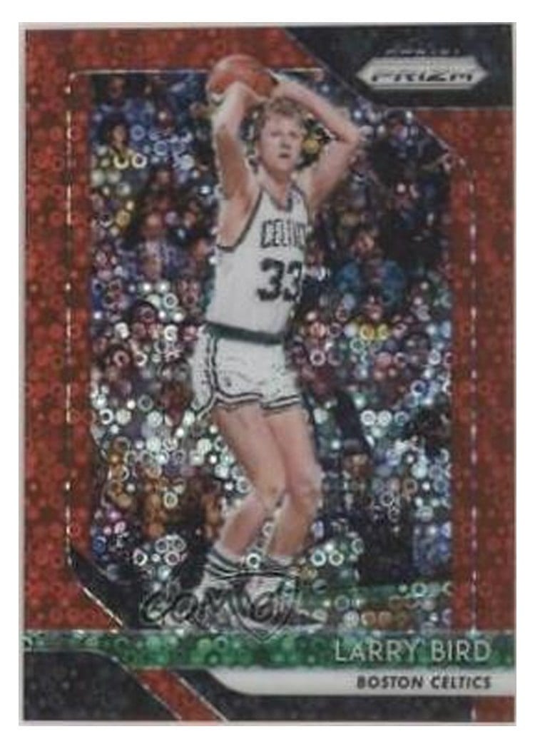 2018-19 Panini Prizm Base Set Larry Bird #85 card