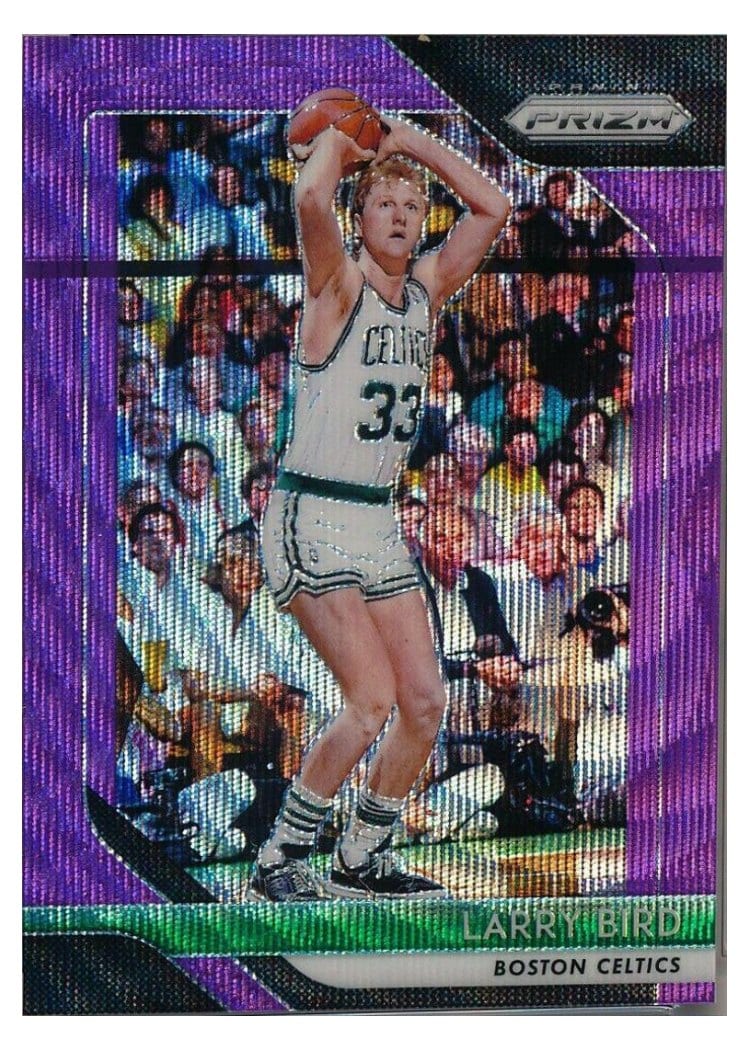 2018-19 Panini Prizm Base Set Larry Bird #85 card