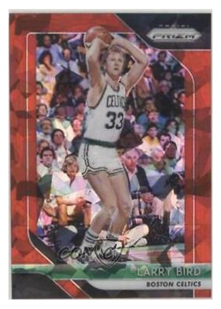 2018-19 Panini Prizm Base Set Larry Bird #85 card