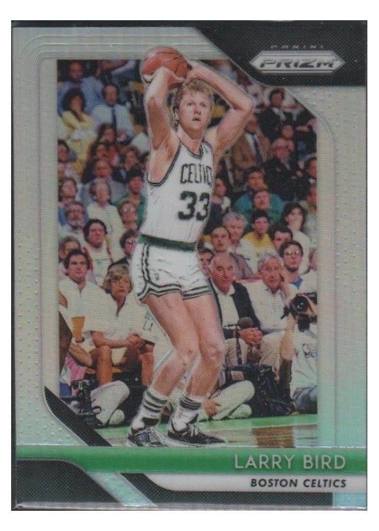 2018-19 Panini Prizm Base Set Larry Bird #85 card