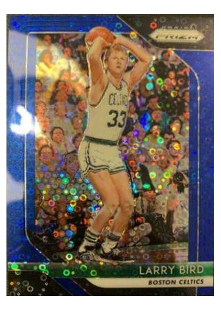 2018-19 Panini Prizm Base Set Larry Bird #85 card