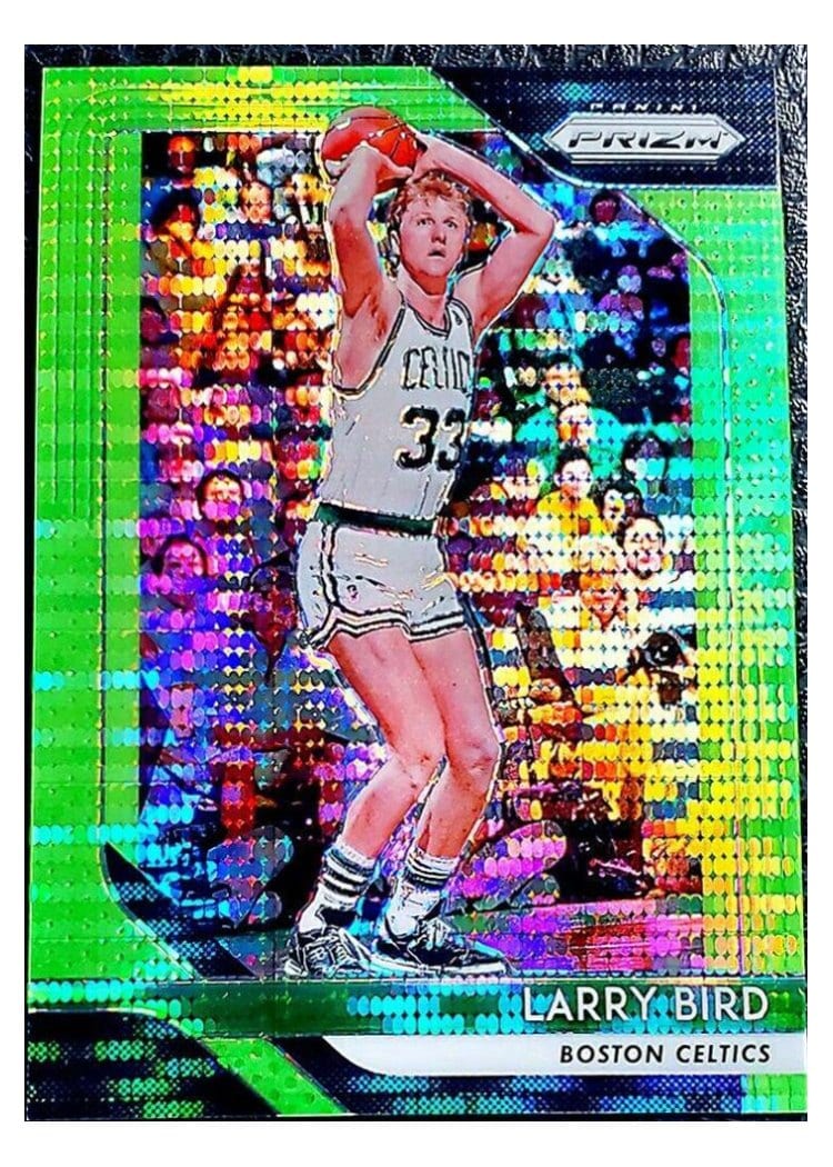 2018-19 Panini Prizm Base Set Larry Bird #85 card