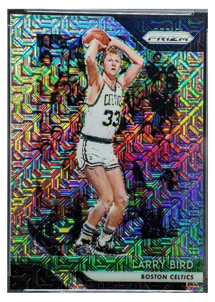 2018-19 Panini Prizm Base Set Larry Bird #85 card
