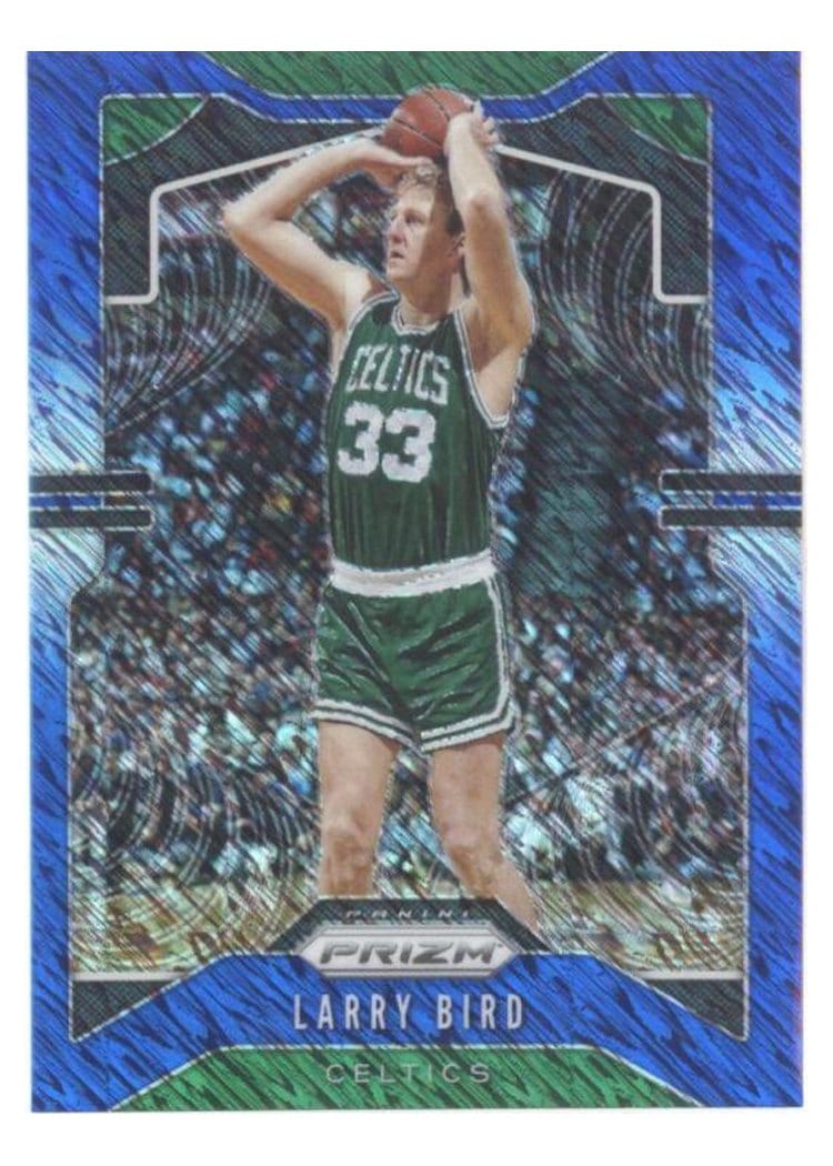 2019-20 Panini Prizm Base Set Larry Bird #16 card