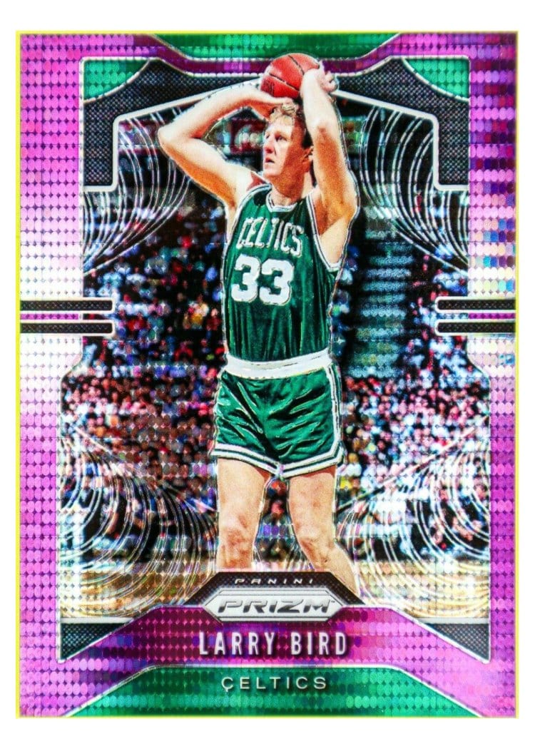 2019-20 Panini Prizm Base Set Larry Bird #16 card