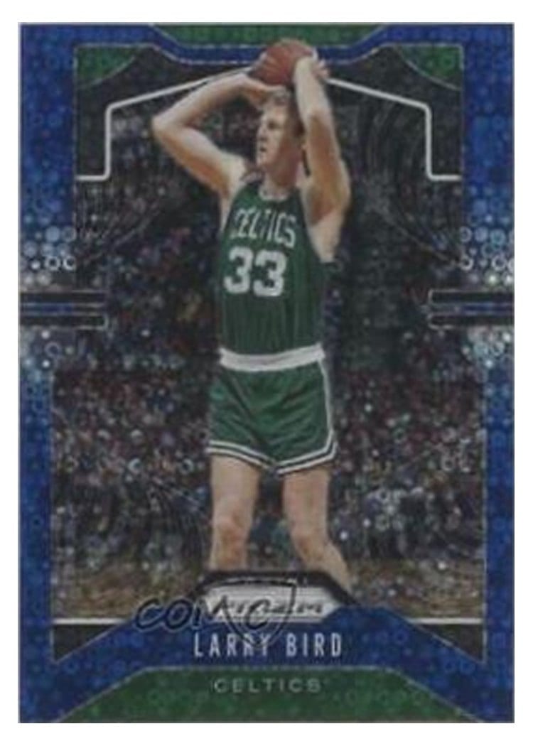 2019-20 Panini Prizm Base Set Larry Bird #16 card