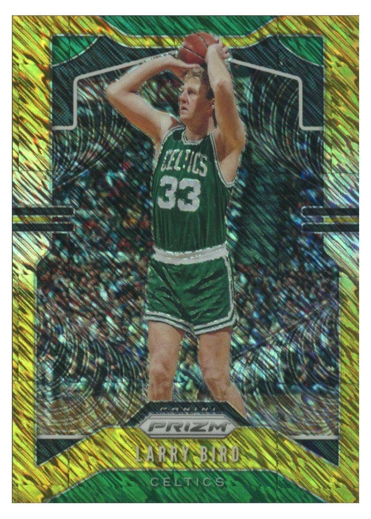 2019-20 Panini Prizm Base Set Larry Bird #16 card