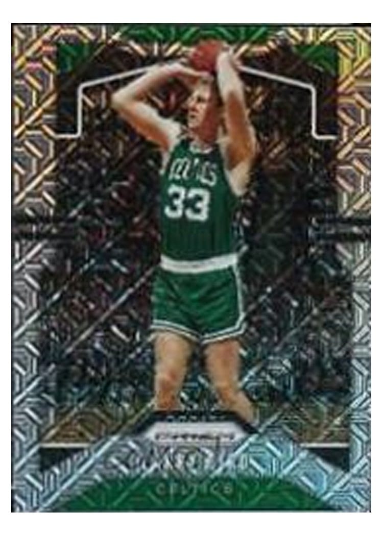 2019-20 Panini Prizm Base Set Larry Bird #16 card