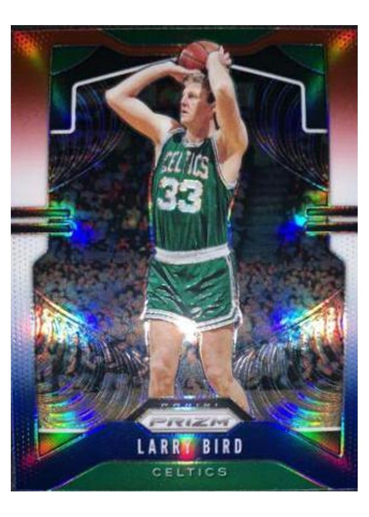 2019-20 Panini Prizm Base Set Larry Bird #16 card