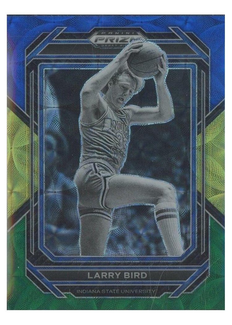 2023-24 Panini Prizm Base Set Larry Bird #189 card