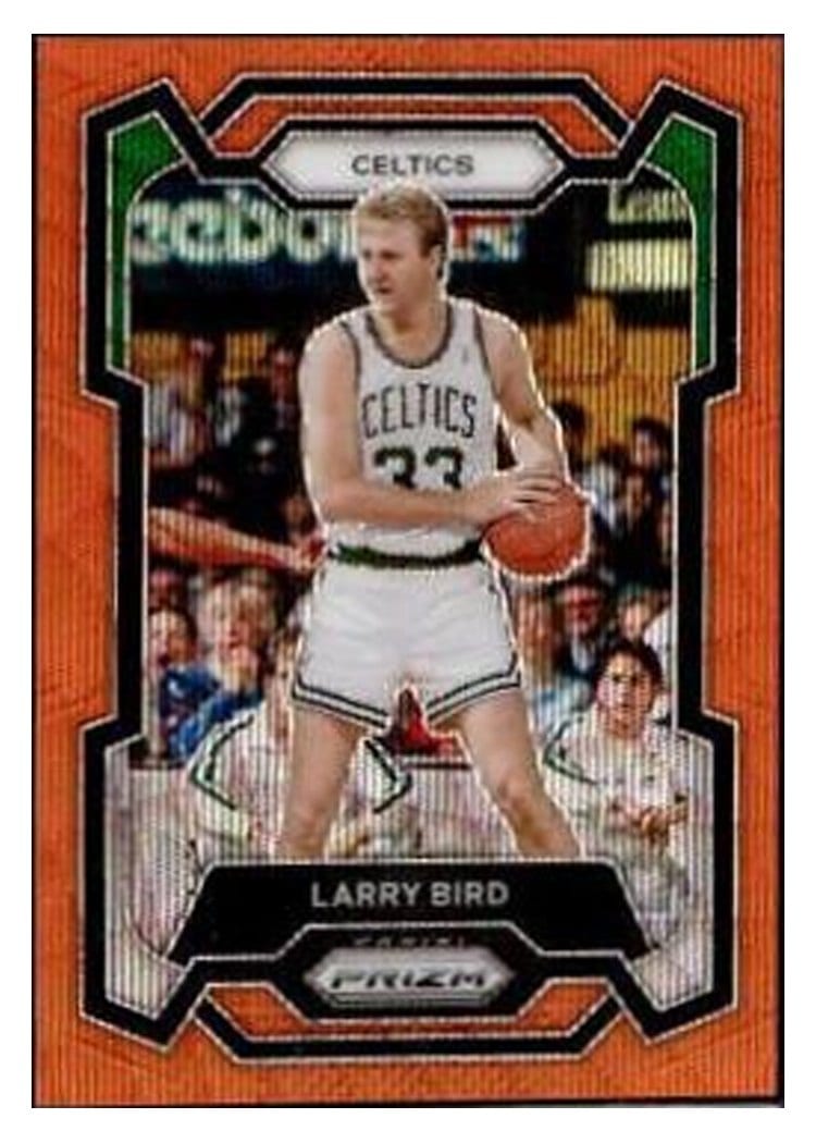 2023-24 Panini Prizm Base Set Larry Bird #189 card